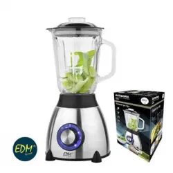 Batidora Con Vaso Mezclador Cristal 1,5 Litros 550w Edm