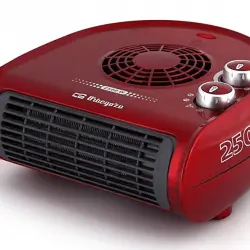 Calefactor - Orbegozo FH 5033, 2500 W, Rojo