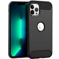 Cool Funda Carbón Negro para iPhone 13 Pro