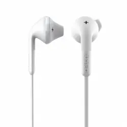 Defunc + Hybrid Auriculares Con Cable Jack 3,5 Mm Blancos