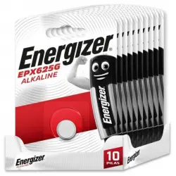 Energizer Pack de 10 Pilas Alcalinas de Botón EPX625G/LR9 1.5V