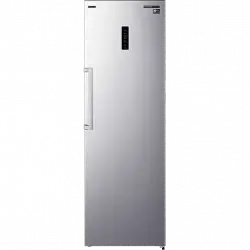 Frigorífico una puerta - Infiniton CL-85EH, No Frost, 185.5 cm, 370 l, Alarma óptica y acústica, Inox Antihuellas