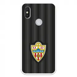 Funda Oficial Ud Almería Fondo Negro Para Xiaomi Redmi S2