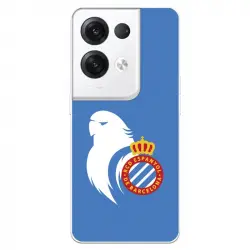 Funda Para Oppo Reno 8 Pro Del Rcd Espanyol Escudo Perico - Licencia Oficial Rcd Espanyol