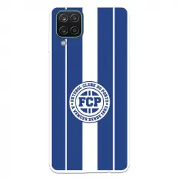 Funda Para Samsung Galaxy A12 Del Fútbol Club Oporto Escudo Azul - Licencia Oficial Fútbol Club Oporto