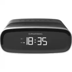 Grundig Radio Despertador Dual Negro + Usb - Scn130