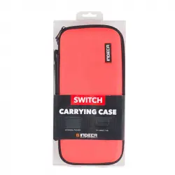 Indeca Gaming Funda Roja Neón para Nintendo Switch