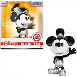 Jada Disney Figura Mickey Steamboat Willie de Metal 10cm Coleccionismo