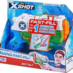Juego - Sherwood Pistola de agua X-Shot, 100 ml, 9 metros distancia