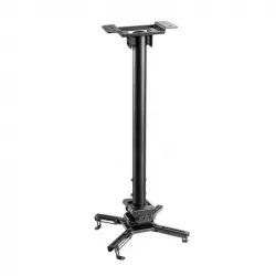 Kimex Soporte de Techo para Proyectores Altura 60-90cm 35Kg Negro