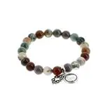 Pulsera Ágata India natural