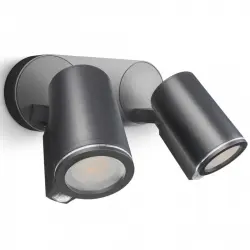Steinel Spot Duo Sensor Foco de Exterior con Sensor de Movimiento 15W Negro