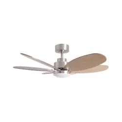 Sulion Rainbow Ventilador de Techo con Luz LED y Mando Motor DC 6 Aspas 3 Velocidades