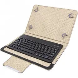 Talius CV-3007 Funda con Teclado Bluetooth para Tablet hasta 10"