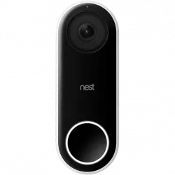 Timbre inalámbrico con vídeo - Google Nest Hello, Vídeo Doorbell, Wifi, Visión nocturna, Infrarrojos