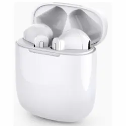 Akashi Altearbudswh Earbuds Wireless Blanco Auriculares Inalámbricos Bluetooth Con Estuche Batería