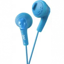 Auriculares - JVC HA-F160-A-E, De botón, Con cable, Para iPod/ iPhone, Azul