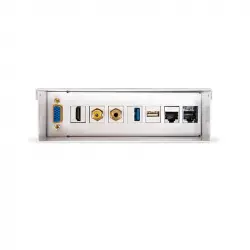 Caja de Conexiones Multimedia de Pared VGA/HDMI/Jack3.5/RCA/USB/RJ-45