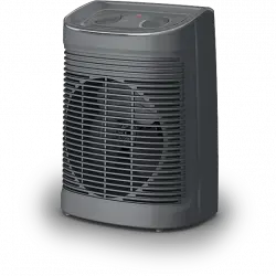 Calefactor - Rowenta Instant Comfort Aqua SO6511F2, 2200 W,35 m², 2 vel., 45 dB(A), Apto para baño, Apagado Autom., Anticongelante, Modo ECO,Gris