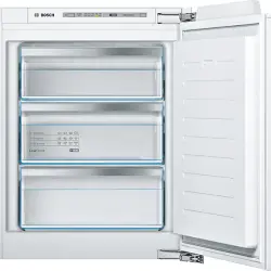 Congelador bajo encimera - Bosch GIV11AFE0, Estático, 72 l, 36 dB, Blanco