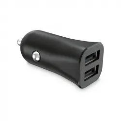 Contact Cargador de Coche 10w 2x USB A Negro