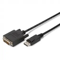 Digitus Cable Adaptador DisplayPort-DVI 5m con Bloqueo