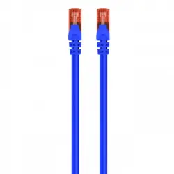 Ewent Cable de Red RJ45 Cat.6 U/UTP 5m Azul