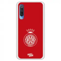 Funda Oficial Girona Fc Escudo Equi Roja Para Xiaomi Mi 9