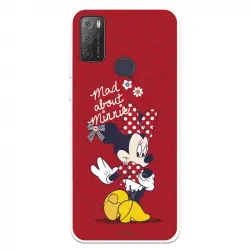 Funda Para Alcatel 1s 2021 Oficial De Disney Minnie Mad About - Clásicos Disney