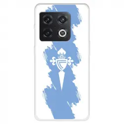 Funda Para Oneplus 10 Pro Del Rc Celta Escudo Trazo Azul - Licencia Oficial Rc Celta