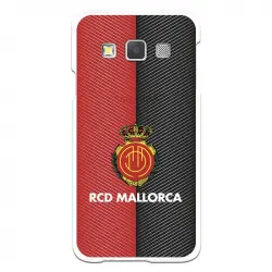 Funda Para Samsung Galaxy A3 Del Mallorca Rcd Mallorca Diagonales Transparente - Licencia Oficial Rcd Mallorca