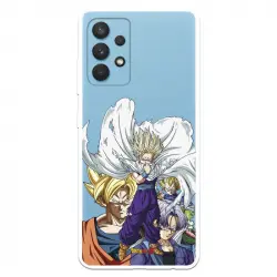 Funda Para Samsung Galaxy A32 4g Oficial De Dragon Ball Guerreros Saiyans - Dragon Ball