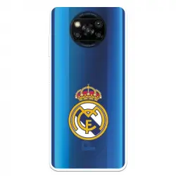 Funda Para Xiaomi Poco X3 Del Real Madrid Escudo - Licencia Oficial Real Madrid