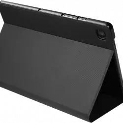 Funda tablet - SilverHT Bookcase Wave, Para Samsung Galaxy Tab A7 2020 (T500/505) 10.4", Tipo libro, Negro