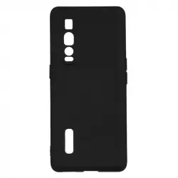 Funda Ultra Suave Negra Para Oppo Find X2 Pro