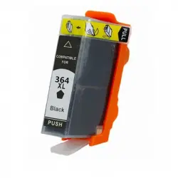 Inkpro Cartucho de Tinta Compatible con HP N364XL Negro