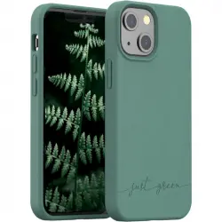 Just Green Funda Biodegradable Verde para iPhone 13 Mini