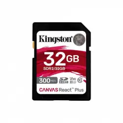 Kingston Canvas React Plus 32GB SD UHS-II Clase 10