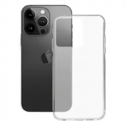 Ksix Funda Flexible para iPhone 15 Pro Transparente
