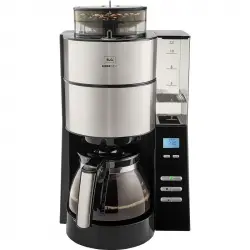 Melitta AromaFresh 1021-01 Cafetera de Goteo 10 Tazas Negra