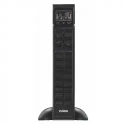 Nilox UPS RACK PREMIUM ONLINE PRO SAI Doble Conversión 8 Salidas AC 3600VA 3240W