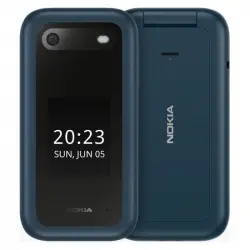 Nokia 2660 Flip Móvil para Personas Mayores Azul
