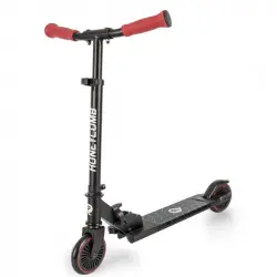 Qplay Honey Comb Scooter Patinete con Luces LED Rojo