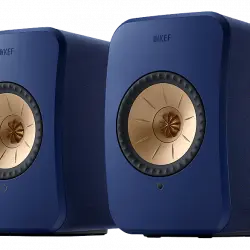 Sistema de altavoces - KEF LSXII, Set 2, Wi-Fi, 200W, 102dB, 54 Hz-28 kHz (±3dB), Cobalt Blue