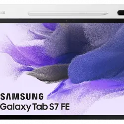 Tablet - Samsung Galaxy Tab S7 FE, 64 GB, Plata, 12.4" WQXGA, 4 Qualcomm SM7225-4-AB, Wi-Fi 6, Android