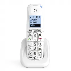 Alcatel XL 785 Duo Teléfono Inalámbrico Blanco