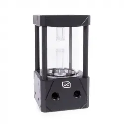 Alphacool Eisbecher Aurora D5 ARGB Depósito Acetal/Vidrio 150mm