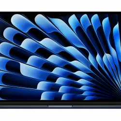 APPLE MacBook Air (2023), 15.3" Retina, Chip M2 de Apple, 8 GB, 256 GB SSD, MacOS, Teclado Magic Keyboard Touch ID, Medianoche