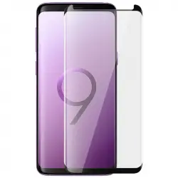 Avizar Protector de Cristal Templado con Bordes Negros para Samsung Galaxy S9