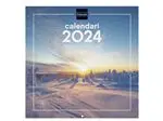 Calendario de pared 2024 Finocam 30x30 Naturaleza con espacio para anotaciones catalán